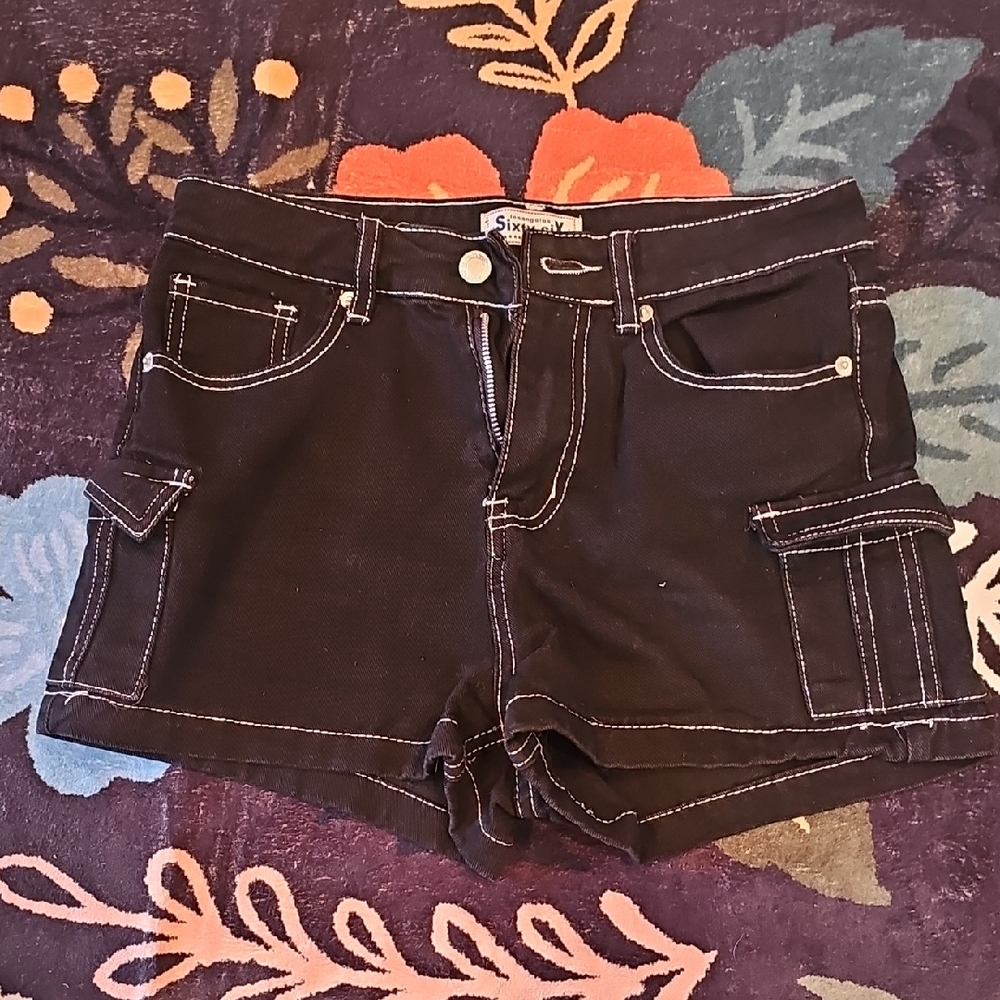 Sixty-six Black Women's Shorts
